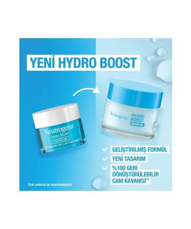 Neutrogena Hydro Boost Water Gel Cleanser + Moisturizer for Normal Skin + Hair Band - Buy Online on GoSupps.com