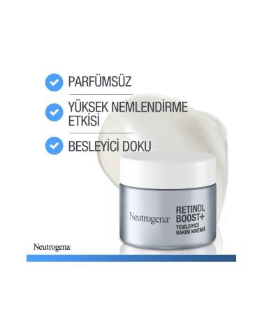 Neutrogena Retinol Boost Anti-Wrinkle Regenerating Care Cream Antiaging - Buy Online on GoSupps.com