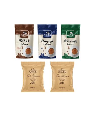 Armis Cafe Gold Turkish Coffee Set 1