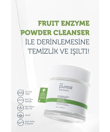 The Purest Solutions Purifying and Revitalizing Powder Cleanser with Fruit Acids for All Skin Types 55 Gr - Buy Online on GoSupps.com