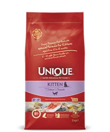 Unique Unique Salmon Kitten Cat Food 2 Kg