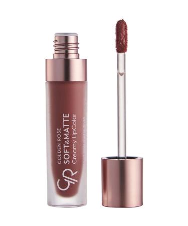 Golden Rose Soft & Matte Creamy Lipcolor No:107 Milky Chocolate - Likit Mat Ruj - 8691190763077 - Buy Online on GoSupps.com