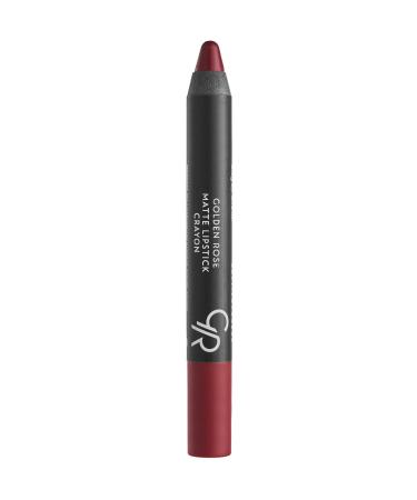 Golden Rose Matte Lipstick Crayon No: 20 Burgundry - Mat Kalem Ruj - 8691190903206