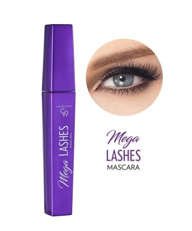 Golden Rose Mega Lashes Mascara - Black - Volumizing Mascara - 8691190440893 - Buy Online on GoSupps.com