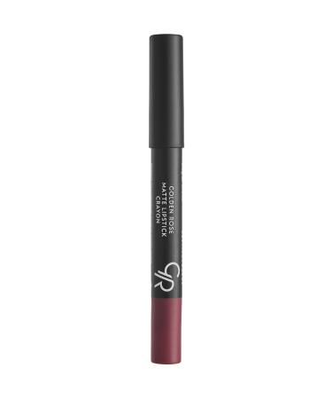 Golden Rose Matte Lipstick Crayon No:19 Dark Violet - Mat Kalem Ruj - 8691190903190 - Buy Online on GoSupps.com