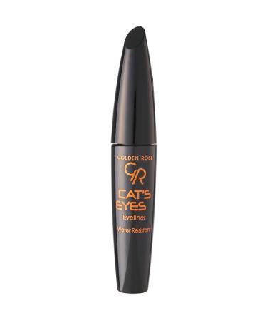 Golden Rose Cats Eyes Eyeliner Black - Black Eyeliner - 8691190069551