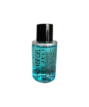 omeyva Disposable Mini Hotel Travel Camping Shower Gel - Blue - Bottle - 30 cc / 30 ml. - 20 Pieces - Buy Online on GoSupps.com