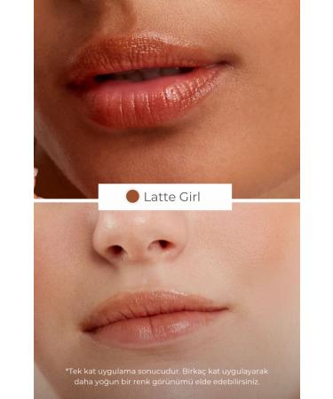 Birdiejay Peptide Lip Balm | Shine Moisturizer Lip Care 15 ml | Light Brown - Buy Online on GoSupps.com