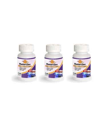 Meka Nutrition Biotin Zinc 120 Tablets