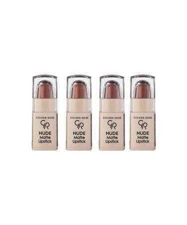 Golden Rose Nude Matte Lipstick Mini Mix - 8691190420253 - Buy Online on GoSupps.com