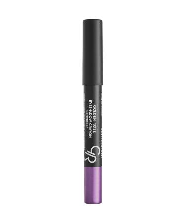 Golden Rose Eyeshadow Crayon Waterproof No: 08 Purple - Waterproof Pencil Eyeshadow - 8691190815080 - Buy Online on GoSupps.com