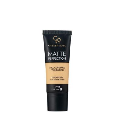 Golden Rose Matte Perfection Full Coverage Foundation No: Warm 03 - Matte Foundation - 8691190509460