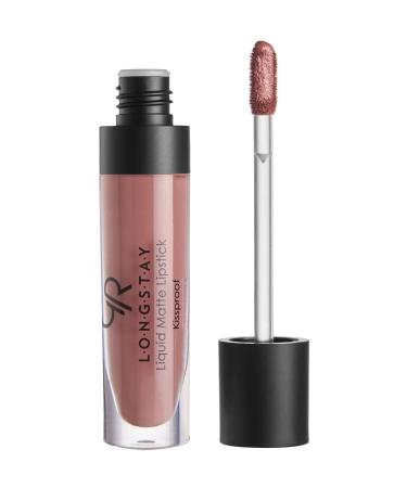 Golden Rose Longstay Liquid Matte Lipstick No: 24 Rustic Brown - Likit Mat Ruj - 8691190856243 - Buy Online on GoSupps.com