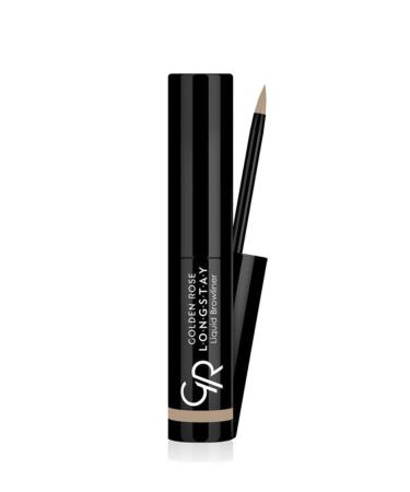 Golden Rose Longstay Liquid Browliner No: 01 - Long-Lasting Liquid Brow Shaper - 8691190607012