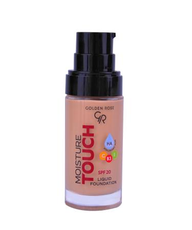 Golden Rose Moisture Touch Liquid Foundation Spf20 No: 109 Moisturizing Foundation - 8691190533748 - Buy Online on GoSupps.com