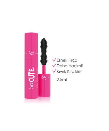 Golden Rose So Cute Full Body Volume Length & Curl Mascara - Black - Mini Mascara - 8691190965853 - Buy Online on GoSupps.com