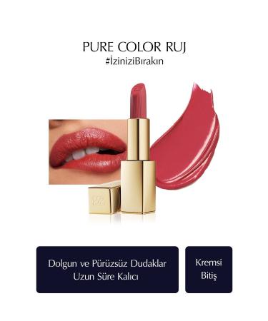 Estee Lauder Pure Color Creme Colour: 131 Bois De Rose Satin Finish Creamy Lipstick 3.5 Gr