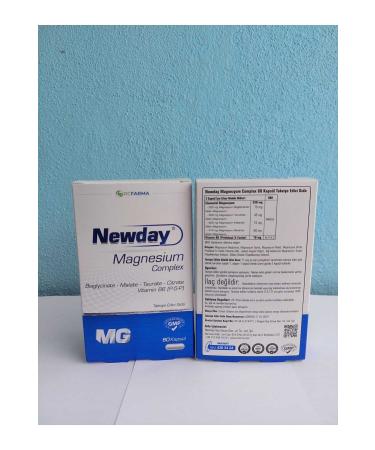Rcfarma Newday Magnesium Complex 60 Capsules - Buy Online on GoSupps.com