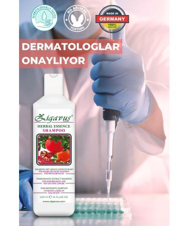 Zigavus Fast Hair Growth Pomegranate Shampoo Repair Care for Broken Hair 450ml - Buy Online on GoSupps.com