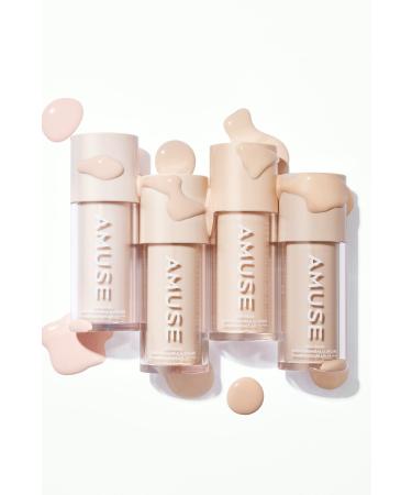 Amuse Dew Wear Foundation (KORENDY) Lasting Brightening Effect Natural Concealer Foundation 35ml #02 Healthy - Buy Online on GoSupps.com