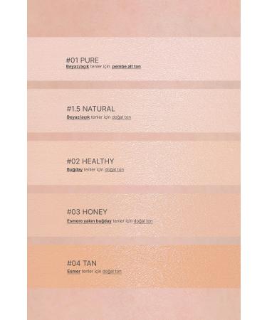 Amuse Dew Power Vegan Cushion Spf 50 Pa (KORENDY) Centella and Peptide Shiny Finish 15g #04 Tan - Buy Online on GoSupps.com