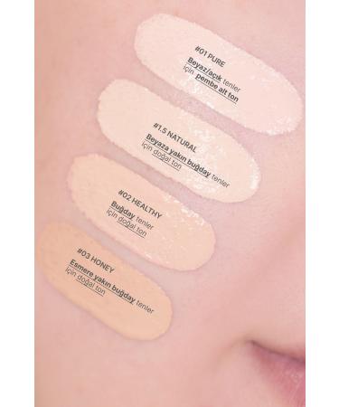 Amuse Dew Wear Foundation (KORENDY) Lasting Brightening Effect Natural Concealer Foundation 35ml #1.5 Natural - Buy Online on GoSupps.com