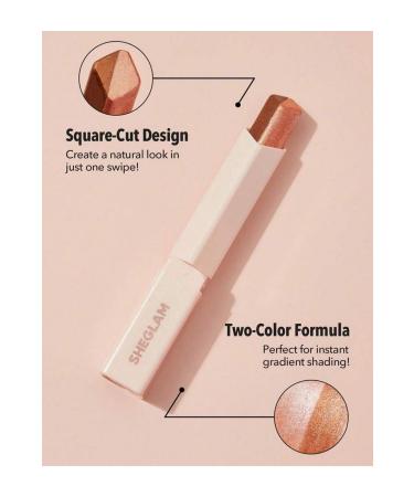 SHEGLAM Eyeshadow Duo Stick Form Rose Original Sheglam Eye Shadows - Buy Online on GoSupps.com