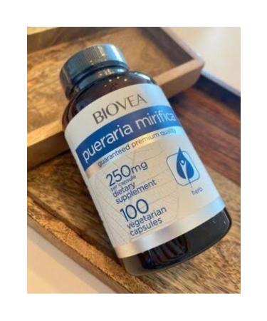 Biovea Pueraria Mirifica Breast Enlargement Skin Care Herbal Food Supplement 100 Capsules - Buy Online on GoSupps.com