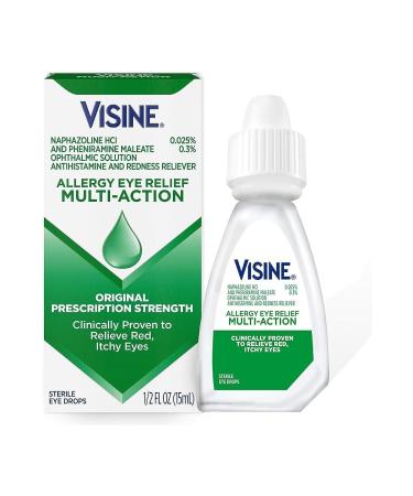 visine Allergy Eye Relief Multi-Action Eye Drops 15 ml