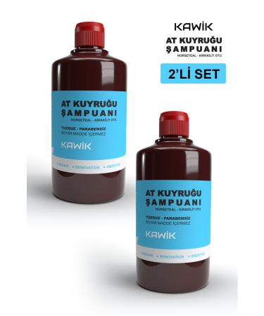 KAW K Ponytail Shampoo 2 PIECES 1000ML