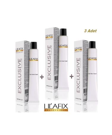 Lilafix Lil'af x Main Tones And Greys Naturals And Greys 4/0 Brown 60ml X 3 Pieces