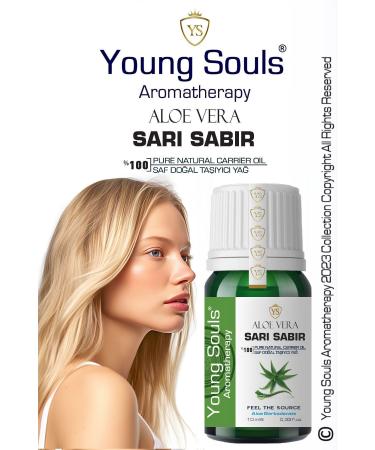 YOUNG SOULS Aloe Vera Carrier Oil (Cold Press) Yellow Patience Herbal Carrier Oil (Cold Press) 10 ml - Buy Online on GoSupps.com