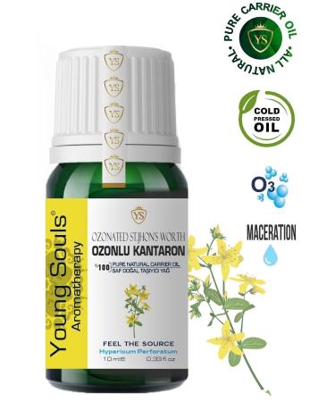YOUNG SOULS Ozonated St. John Wort Carrier Oil (Maceration) Ozonated St. John's Wort (Maceration) 10 Ml