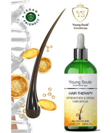 YOUNG SOULS Aromatherapy Hair Therapy Serum Hair Therapy Serum 100 ml - Buy Online on GoSupps.com