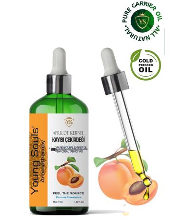 YOUNG SOULS Apricot Seed Carrier Oil ( Cold Pressed ) 50 ml