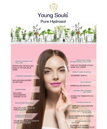 YOUNG SOULS Aromatherapy Helichrysum Pure Hydrosol Tonic Immortelle Flower Hydrosol Tonic 100 Ml - Buy Online on GoSupps.com