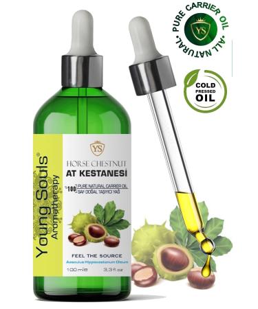 YOUNG SOULS Horse Chestnut Carrier Oil ( Cold Pressed ) Horse Chestnut Carrier Oil ( Cold Pressed ) 100 ml