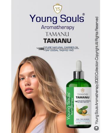 YOUNG SOULS Aromatherapy Tamanu Carrier Oil (Cold Pressed) Tamanu Herbal Carrier Oil (Cold Pressed) 50 ml - Buy Online on GoSupps.com