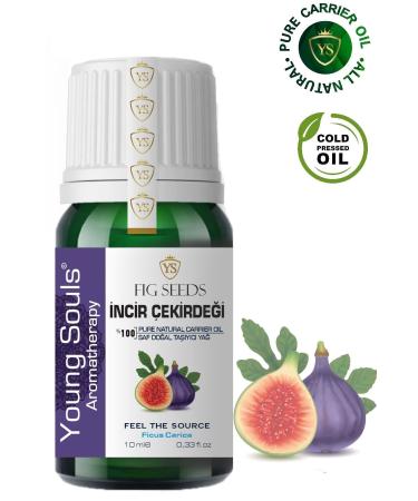 YOUNG SOULS Fig Seed Carrier Oil ( Cold Pressed ) Fig Seed Herbal Carrier Oil ( Cold Pressed ) 10 ml