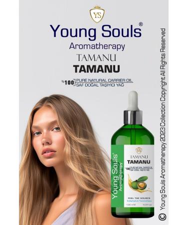 YOUNG SOULS Aromatherapy Tamanu Carrier Oil (Cold Pressed) Tamanu Herbal Carrier Oil (Cold Pressed) 100 ml - Buy Online on GoSupps.com
