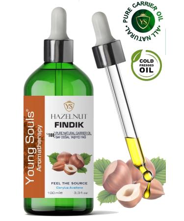 YOUNG SOULS Hazelnut Carrier Oil ( Cold Pressed ) Hazelnut Herbal Carrier Oil ( Cold Pressed ) 100 ml