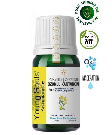 YOUNG SOULS Ozonated St. John Wort Carrier Oil (Maceration) Ozonated St. John's Wort (Maceration) 10 Ml - Buy Online on GoSupps.com