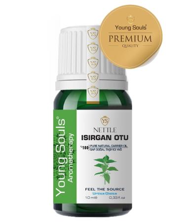 YOUNG SOULS Nettle Carrier Oil ( Cold Pressed ) 10 ml - Buy Online on GoSupps.com