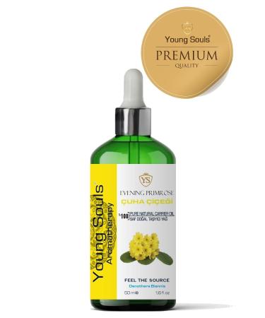 YOUNG SOULS Aromatherapy Primrose Carrier Oil 50 Ml - Buy Online on GoSupps.com
