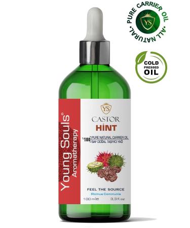 YOUNG SOULS Aromatherapy Castor Carrier Oil ( Cold Pressed ) Indian Herbal Carrier Oil ( Cold Pressed ) 100 ml - Buy Online on GoSupps.com
