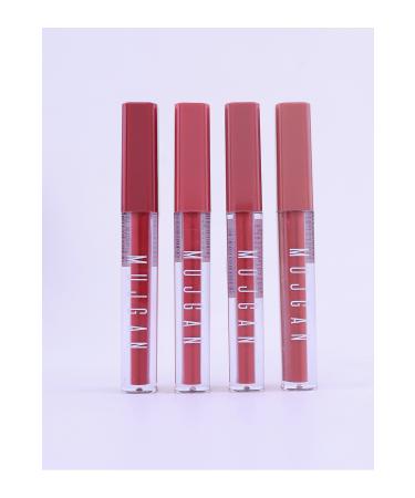 Lesvip's 4-piece liquid matte lipstick set