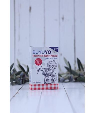 My Dane is Growing - Natural Probiotic Yogurt Starter 3 X 0.5 Gr