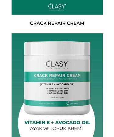 Clasy Care Clasy Cream Crack Repair Cream - Foot and Heel Crack Cream