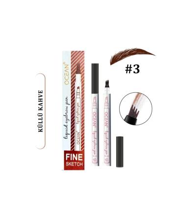 Ocean Permanent Liquid Eyebrow Shaping Pencil