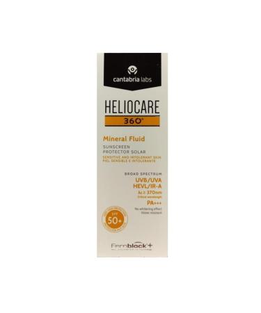 Heliocare 360 Mineral Fluid Spf 50 Sun Cream 50 ml